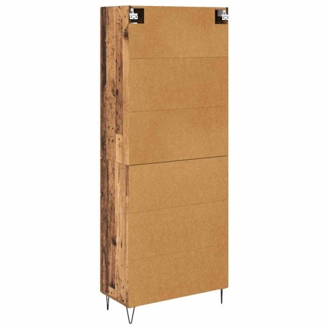 VidaXL Highboard Stare drewno 69,5 x 34 x 180 cm