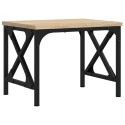 STOJAK POD DRUKARKĘ DĄB SONOMA ORGANIZER BIURKO PÓŁKA LOFT METALOWA 40X30X31CM