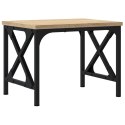 STOJAK POD DRUKARKĘ DĄB SONOMA ORGANIZER BIURKO PÓŁKA LOFT METALOWA 40X30X31CM