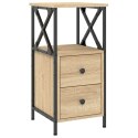 SZAFKI NOCNE 2 SZT. DĄB SONOMA 34X35,5X70CM