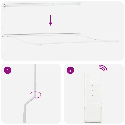 RAMA MARKIZY BIAŁY 400 × 350CM ALUMINIUM