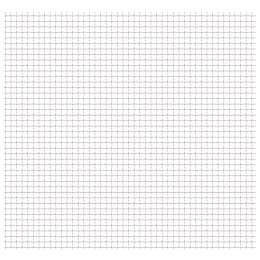 VidaXL Siatka ogrodzeniowa, stal nierdzewna, 50x50 cm, 21x21x2,5 mm