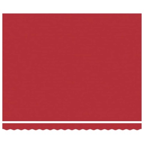 VidaXL Markiza zwijana Czerwony 400 × 350 cm tkanina