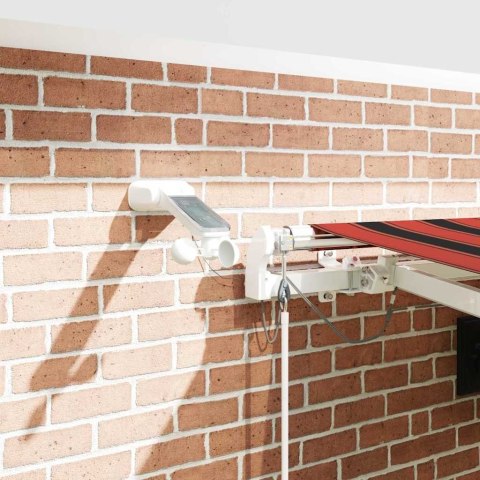 MARKIZA ZWIJANA POMARAŃCZOWY I BRĄZOWY 450 × 300CM