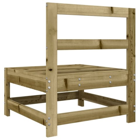 VidaXL Ogrodowa sofa środkowa, impregnowane drewno sosnowe