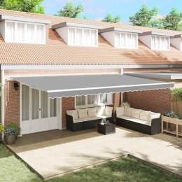 RAMA MARKIZY BIAŁY 600 × 350CM ALUMINIUM