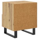 SZAFKA NOCNA 2 PCS DĄB RZEMIEŚLNICZY 40X 35X 47,5CM