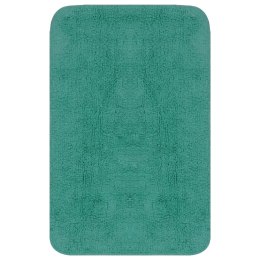 2-CZĘŚCIOWY ZESTAW MAT ŁAZIENKOWYCH TKANINA TURKUS