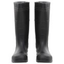 VidaXL Kalosze, czarne, rozmiar 44, PVC