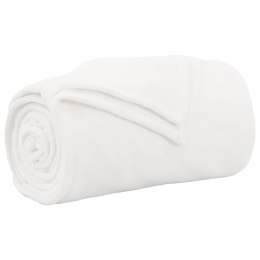 VidaXL Koc Biały 130 x 150 cm Polar