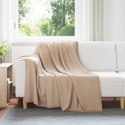 VidaXL Koce narzutowe 24 pcs Camel 200 x 150 cm Polar