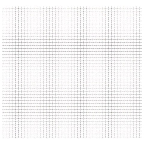 VidaXL Siatka ogrodzeniowa, stal nierdzewna, 50x50 cm, 11x11x2 mm