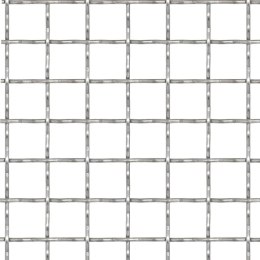 VidaXL Siatka ogrodzeniowa, stal nierdzewna, 50x50 cm, 11x11x2 mm