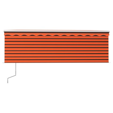 AUTOMATYCZNA MARKIZA Z ZASŁONĄ LED I CZUJNIKIEM 4,5X3M