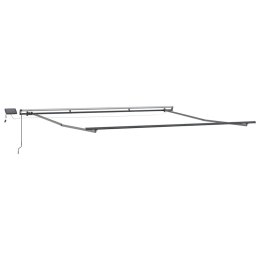 RAMA MARKIZY ZE LED LIGHTS ANTRACYT 500 × 350CM ALUMINIUM