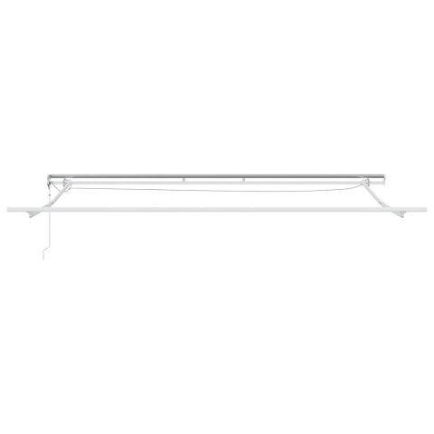 AUTOMATYCZNA MARKIZA Z LED ANTRACYTOWO-BIAŁA 400X300CM