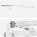 AUTOMATYCZNA MARKIZA Z LED ANTRACYTOWO-BIAŁA 400X300CM