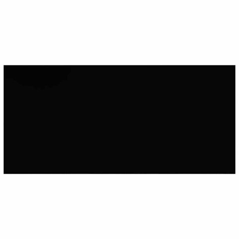 VidaXL Półki ścienne, 4 szt., wysoki połysk, czarne, 50x23x3,8 cm, MDF