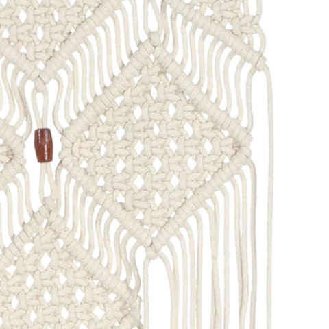 VidaXL Makrama ścienna, 40 x 80 cm, bawełniana