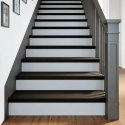 STOPNIE SCHODOWE 16 SZT. BRĄZOWE 90X25X2CM LITE DREWNO DĘBOWE