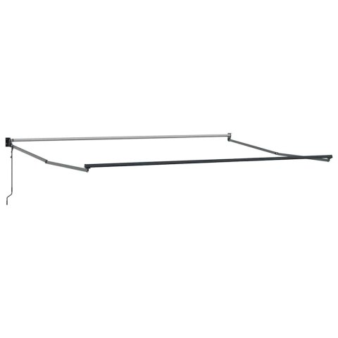 MARKIZA ZWIJANA POMARAŃCZOWY I BRĄZOWY 350X250CM