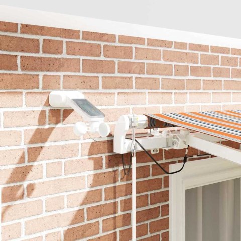 MARKIZA ZWIJANA WIELOKOLOROWE 350X250CM POLIESTER I METAL