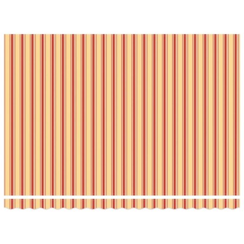 MARKIZA ZWIJANA ZE LED LIGHTS ŻÓŁTY I POMARAŃCZOWY 450 × 300CM