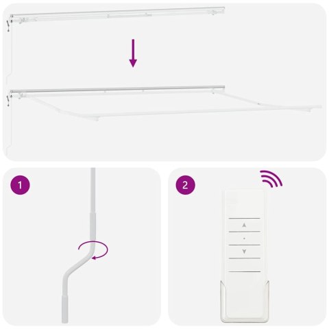 VidaXL Markiza zwijana Żółty i pomarańczowy 450 × 350 cm tkanina