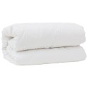 VidaXL Duvet z poduszkami z poduszką 3 pcs Biały Mikrofibra
