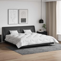 VidaXL Kołdra z poduszką 3 pcs Biały Mikrofibra