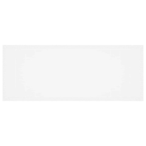 VidaXL Zestaw do jadalni w ogrodzie 11 pcs Biały polipropylen