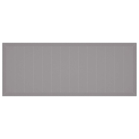 VidaXL Zestaw do jadalni w ogrodzie 9 pcs Biały polipropylen