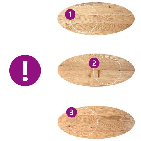 VidaXL Blat do stołu, 140x60x2 cm, lite drewno dębowe, owalny