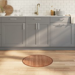 VidaXL Dywan okrągły, naturalny, 60 cm, bambusowy