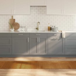 VidaXL Dywan prostokątny, brązowy, 60x300 cm, bambusowy