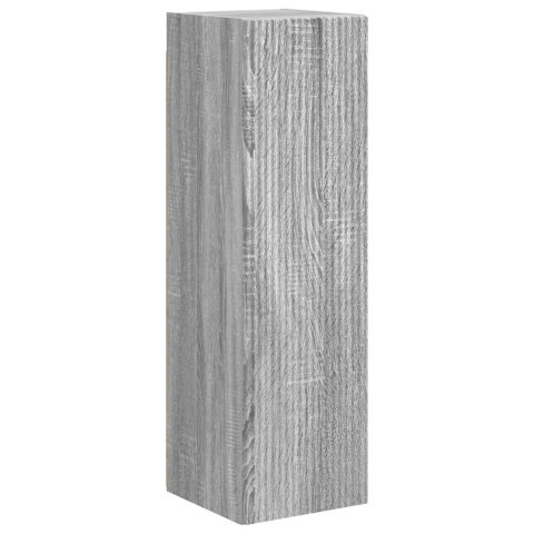 VidaXL Zestaw szafek RTV 4 pcs Szary Sonoma Materiał drewnopochodny