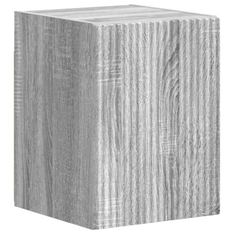 VidaXL Zestaw szafek RTV 4 pcs Szary Sonoma Materiał drewnopochodny