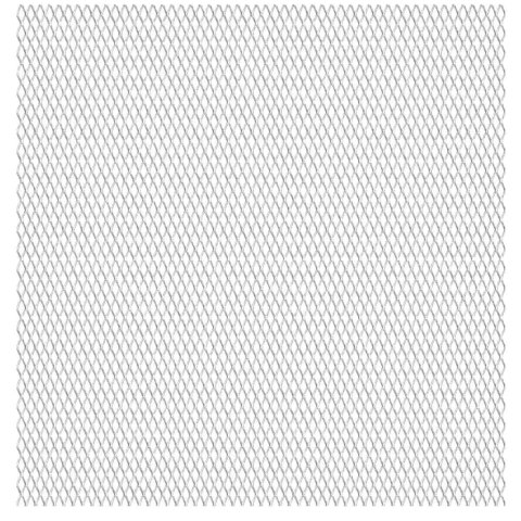 VidaXL Siatka ogrodzeniowa, stal nierdzewna, 50x50 cm, 20x10x2 mm