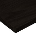 STOPNIE SCHODOWE 12 SZT. BRĄZOWE 70X25X2CM LITE DREWNO DĘBOWE