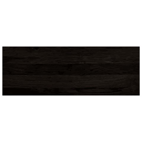 STOPNIE SCHODOWE 16 SZT. BRĄZOWE 70X25X2CM LITE DREWNO DĘBOWE
