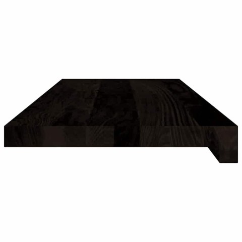 STOPNIE SCHODOWE 16 SZT. BRĄZOWE 70X25X2CM LITE DREWNO DĘBOWE