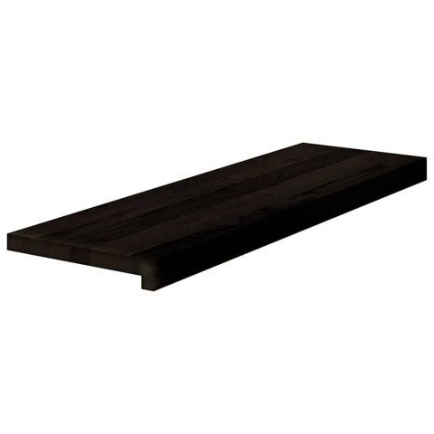 STOPNIE SCHODOWE 16 SZT. BRĄZOWE 80X25X2CM LITE DREWNO DĘBOWE