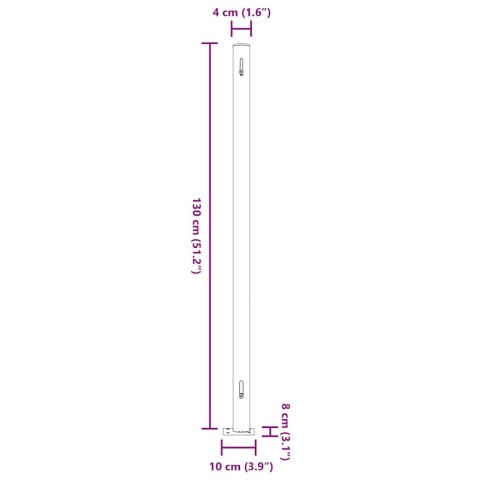ZWIJANA MARKIZA BOCZNA NA TARAS 220X500CM SZARA
