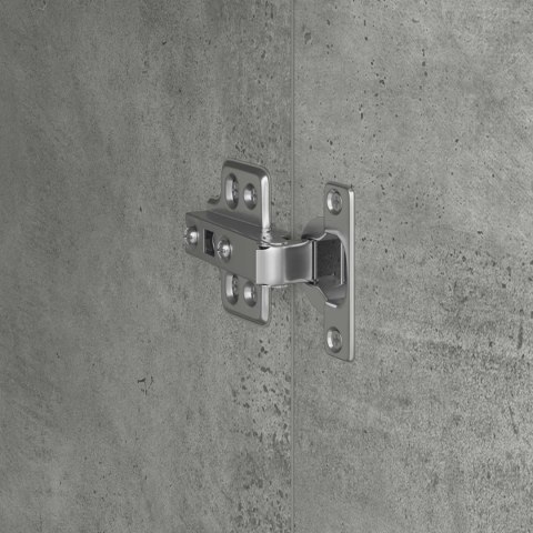 VidaXL Biurko 2 pcs Betonowy szary