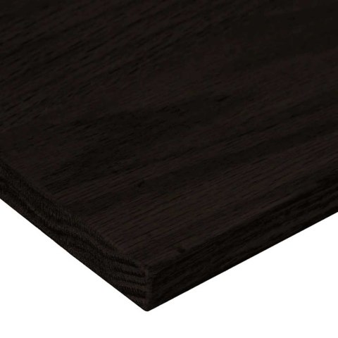 STOPNIE SCHODOWE 16 SZT. BRĄZOWE 80X30X2CM LITE DREWNO DĘBOWE