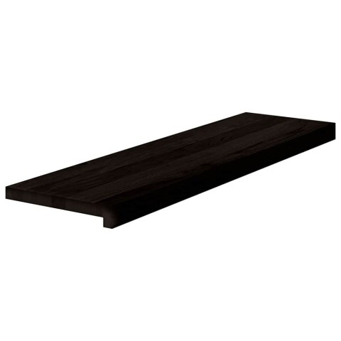 STOPNIE SCHODOWE 2 SZT. BRĄZOWE 90X30X2CM LITE DREWNO DĘBOWE