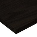 STOPNIE SCHODOWE 2 SZT. BRĄZOWE 90X30X2CM LITE DREWNO DĘBOWE