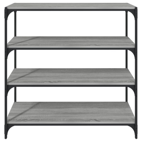 VidaXL Regał na książki, szary dąb sonoma, 100x33x100 cm