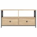 VidaXL Szafka pod telewizor, dąb sonoma, 90x33x45 cm