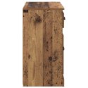 VidaXL Highboard z szufladą Stare drewno 70 x 35,5 x 67,5 cm